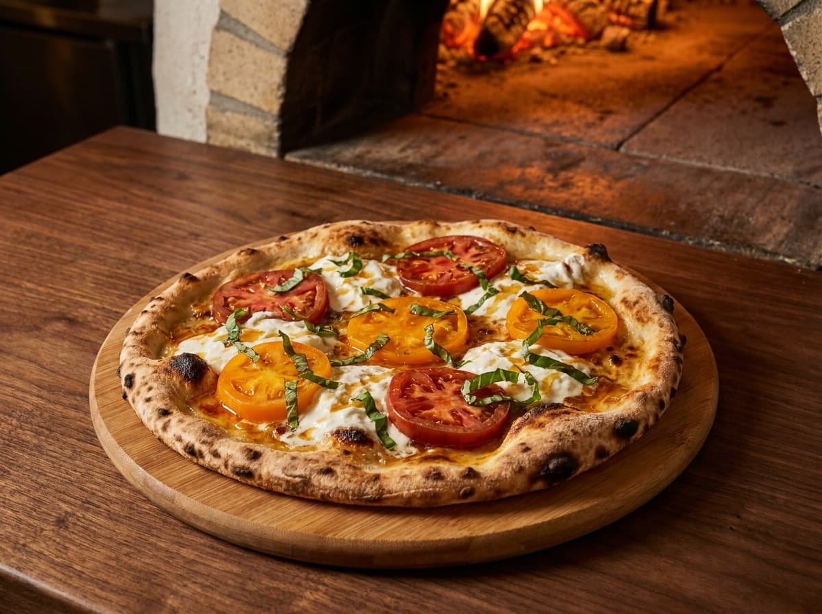 Wood-fired flatbread