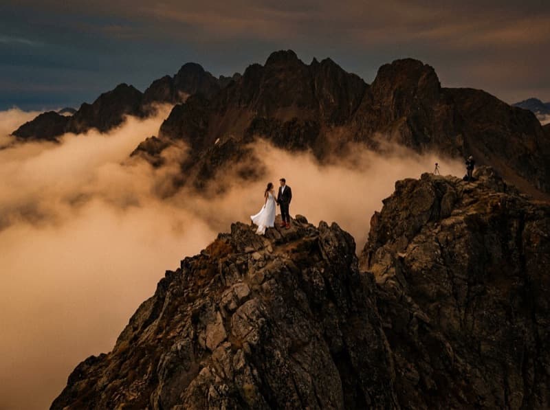 Mountain elopement